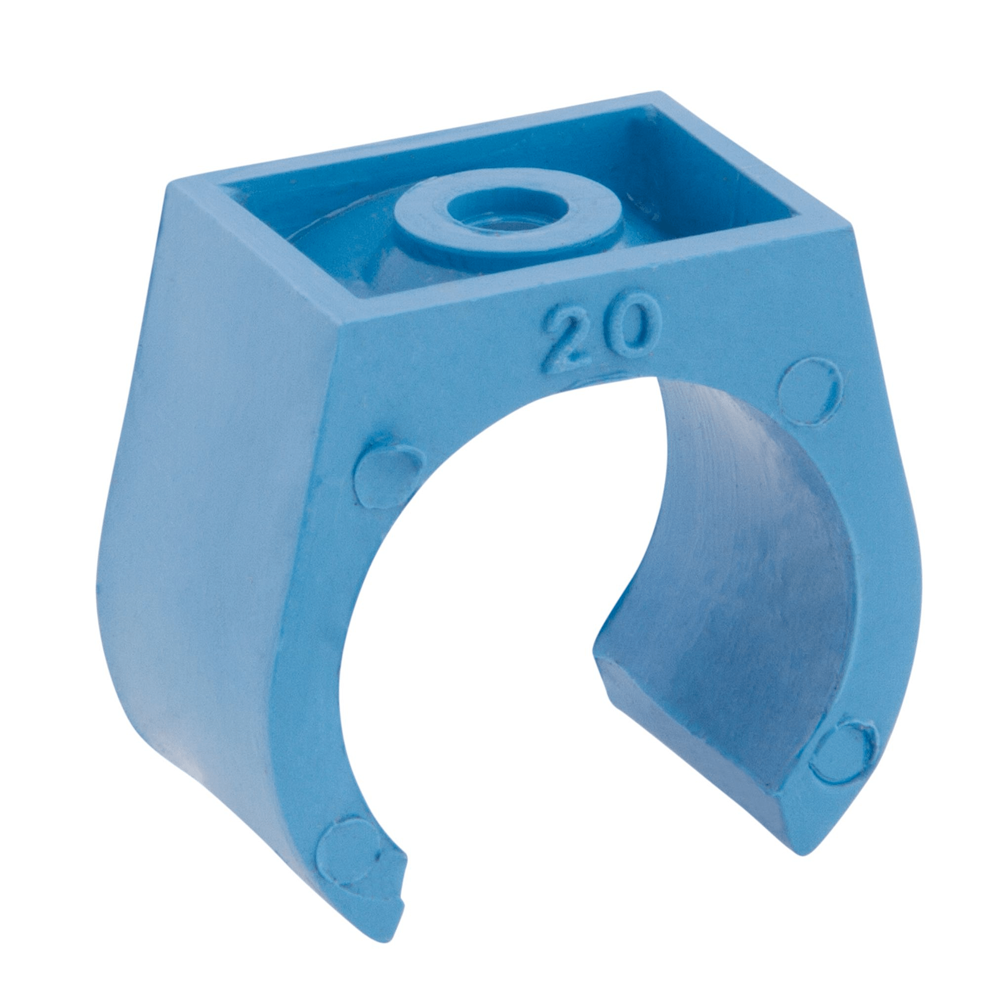 Abrazadera para tubería 20 mm Hoffens