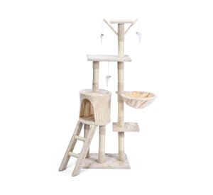 Rascador para gatos claro