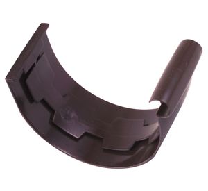 Unión canal PVC redonda