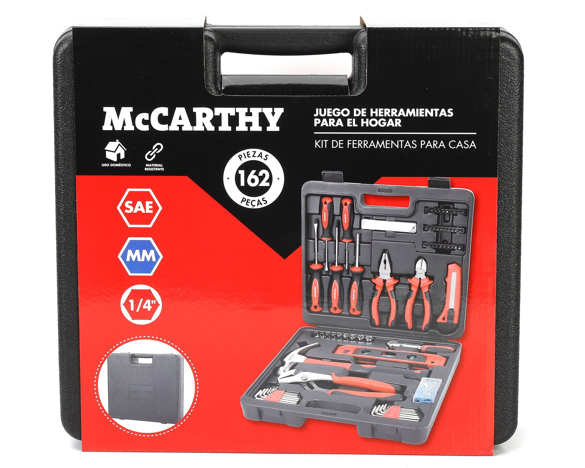 Juego de herramientas 162 Piezas McCarthy a $23.990