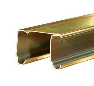 Riel para ducloset 3000mm zincado u20 Ducasse Industrial