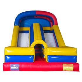 Tobogán inflable 5x4.8x4.3 m Pro doble túnel