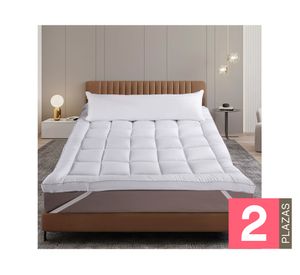 Topper colchón Topper blanco 2 plazas
