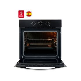 Horno eléctrico empotrado HBB-510 BK negro 67 lt