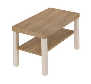 Mesa de centro rectangular Up café medio