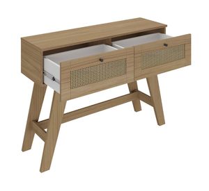 Arrimos rectangular Trama café medio