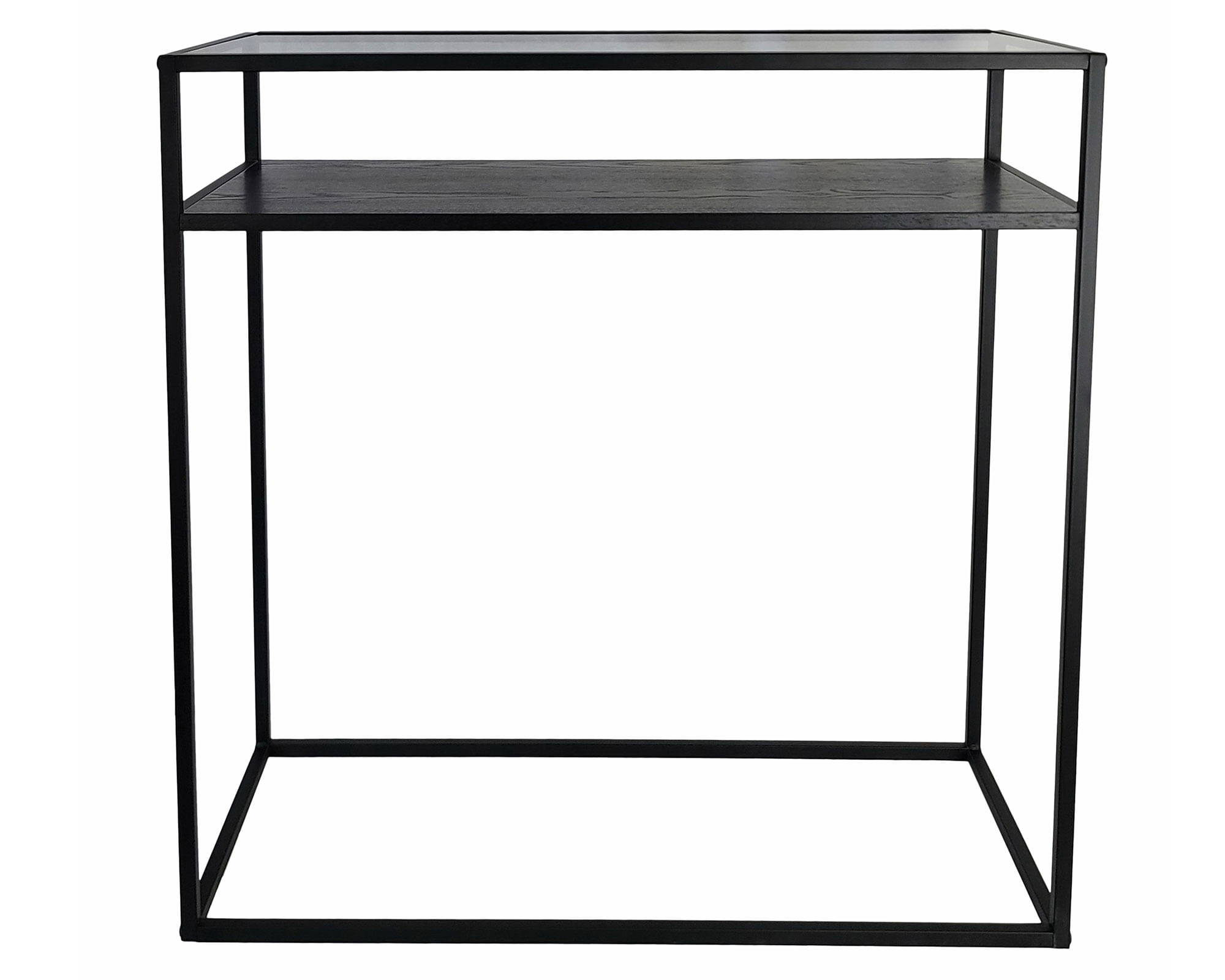 Arrimo Juárez negro 80x80x34 cm a $39.990