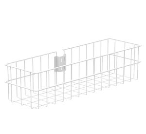 Canasto riel Bajo blanco