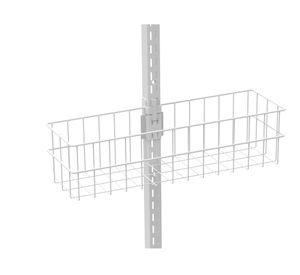 Canasto riel Bajo blanco