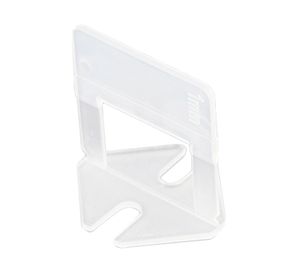 Clip espaciador nivelación tipo cerámica 1 mm