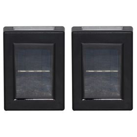 Aplique solar exterior luz cálida Etea 2 unidades