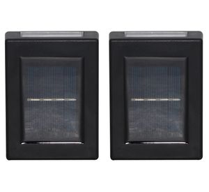 Aplique solar exterior luz cálida Etea 2 unidades