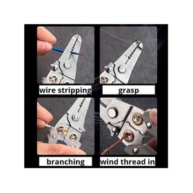 Alicate pelacables multifunción 7''