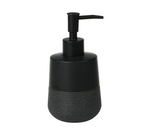 Dispensador jabón Duo negro