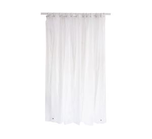 Forro cortina baño semi transparente 180x180 cm
