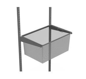 Canasto Malla grafito 28.5x59x42.7 cm