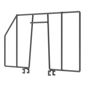 Divisor repisa ensamble grafito