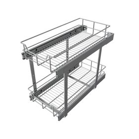 Bandeja retráctil 2 Niveles cromo