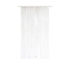 Forro cortina baño Premium transparente 180x180 cm