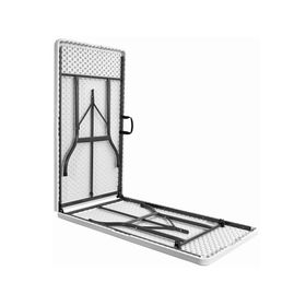 Mesa plegable blanco 72x240x70 cm