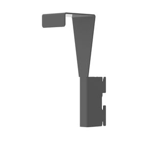 Soporte puerta grafito