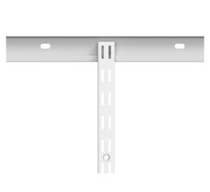 Riel ensamble blanco 210.8x2.54x1.7 cm