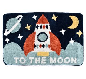 Piso baño Kids Cohete 40x60 cm