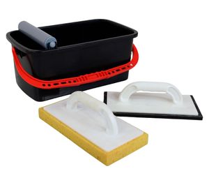 Set limpieza cerámica 4 piezas