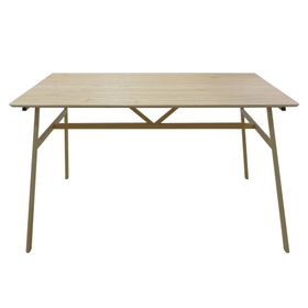 Mesa comedor Rian natural 74x140x80 cm