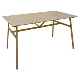 Mesa comedor Rian natural 74x140x80 cm