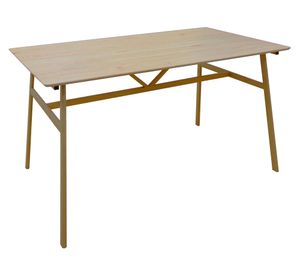 Mesa comedor Rian natural 74x140x80 cm