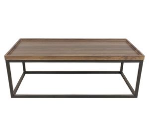 Mesa centro Daria natural/negro