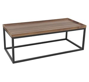 Mesa centro Daria natural/negro