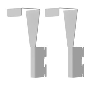 Soporte puerta blanco