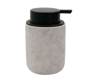 Dispensador jabón cemento mate