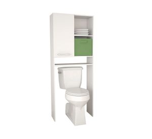 Mueble optimizador baño 1 puerta Bath26 blanco TuHome