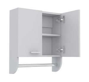 Mueble botiquín 2 puertas Bath blanco