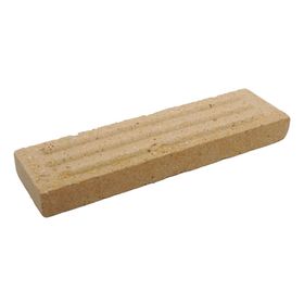 Ladrillo refractario 23 x 6,5 x 2,5 cm fachada liso 10 un Refractario cobian