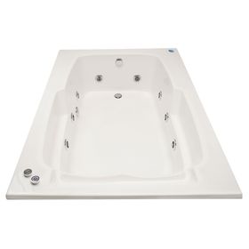 Tina hidromasaje 122x177 cm derecha Lebka Norglas