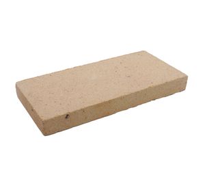 Ladrillo refractario 23x11.5x2.5 cm tablilla 6 unidades