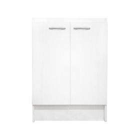 Mueble base lavaplatos 2 puertas Frutillar blanco Mobikit