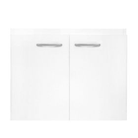 Mueble base lavaplatos 2 puertas Frutillar blanco Mobikit