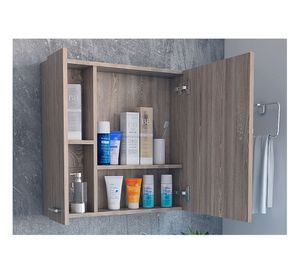 Gabinete espejo 60x60x14,9 cm Barcelona miel TuHome