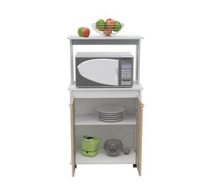 Mueble cocina 2 puertas Kitchen blanco/rovere