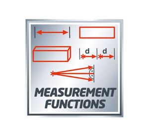 Medidor de distancia láser 50 metros TC-LD50 Einhell