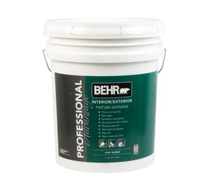 Esmalte al agua 1 tineta Profesional Advantage blanco satín Behr