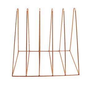 Separador metálico rose gold