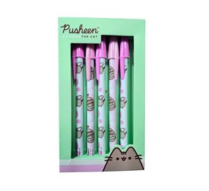 Set 5 lápices Pusheen