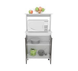 Mueble cocina Kitchen 36 blanco/wengue TuHome