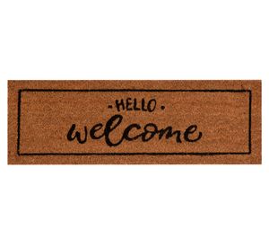Limpiapiés coco 26x75 cm Welcome 7785